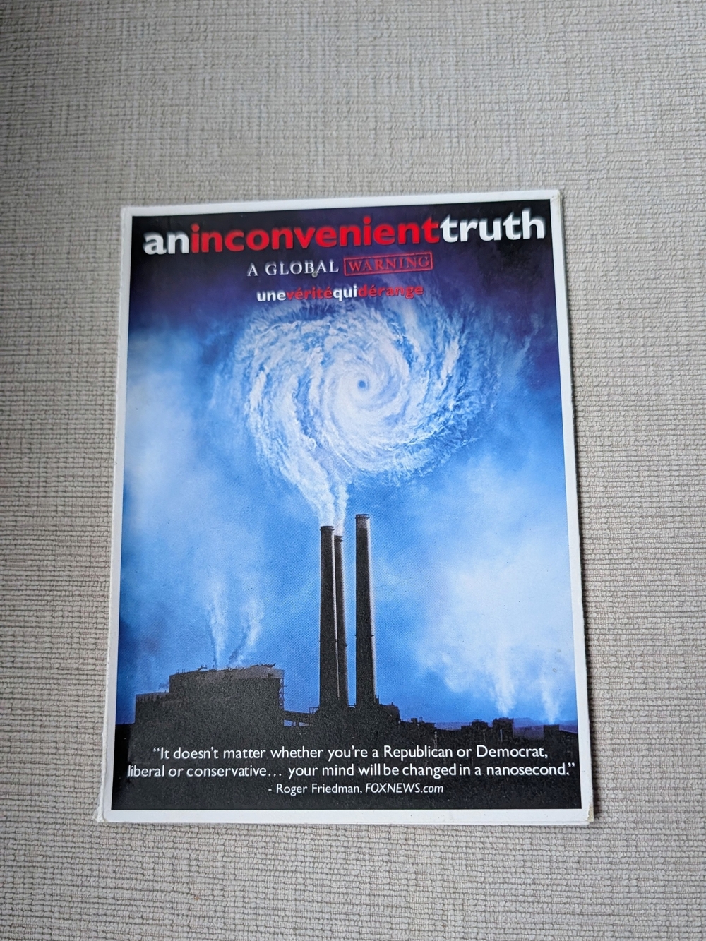 An Inconvenient Truth DVD Movie